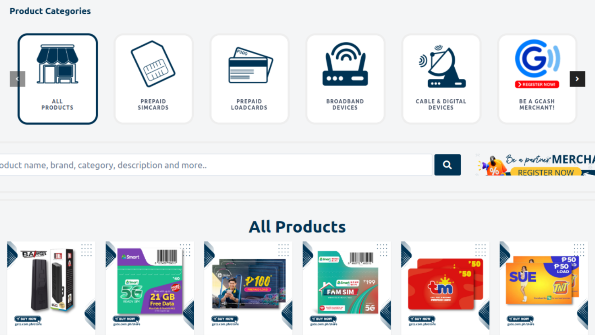 Gate Online Store